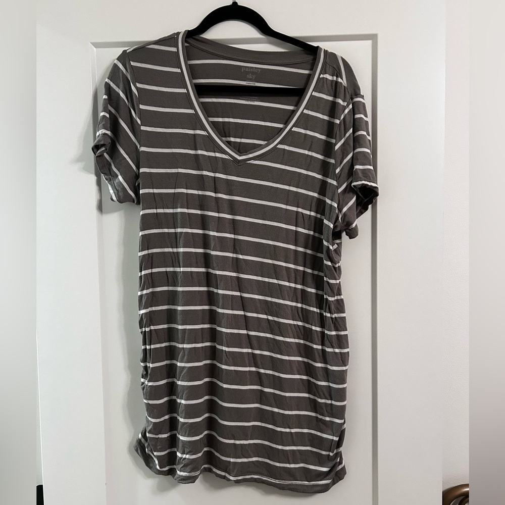 Stripe Maternity Tunic